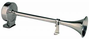 Ongaro Deluxe All Stainless Steel Single Trumpet 24v (click for enlarged image)